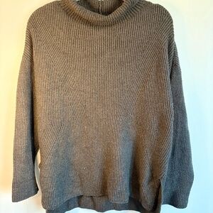 Express Charcoal Turtleneck Sweater